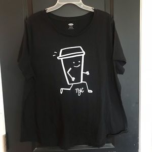 Old Navy Tops - Old Navy Coffee T-Shirt Old Navy Tops - Old Navy Coffee T-Shirt